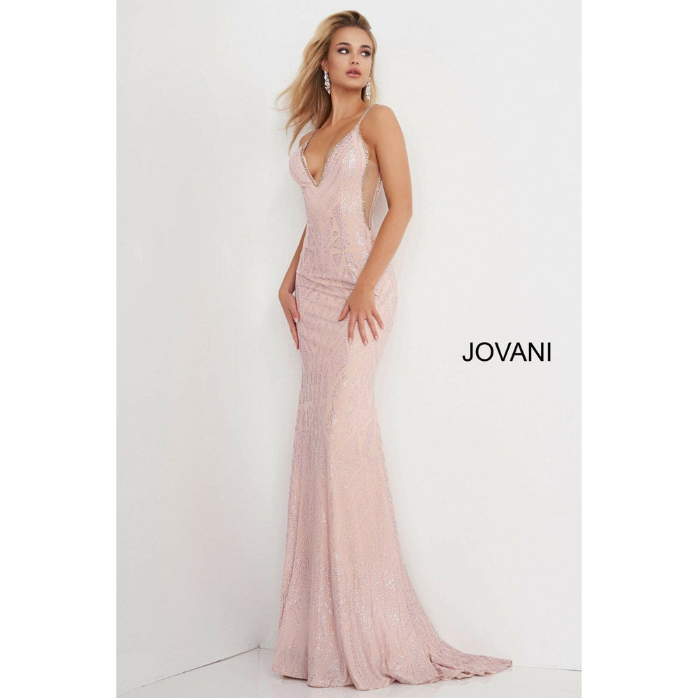 Jovani blush 2024 prom dress