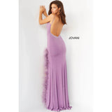 Jovani Prom Dress Jovani Lilac Embellished Low Back Prom Dress 08283