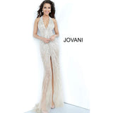 Jovani Prom Dress Nude Beaded Sexy Jovani Prom Dress 2609