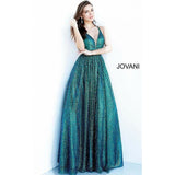 Jovani Prom Dress Open Back Glitter Jovani Prom Ballgown 4198