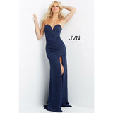 JVN by Jovani Evening Dresses JVN08510 Hunter Strapless Tie Back Prom Dress