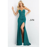 JVN by Jovani Evening Dresses JVN08510 Hunter Strapless Tie Back Prom Dress