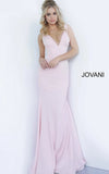JVN by Jovani Prom Dress JVN02132 Light Blue V Neck Jovani Prom Dress