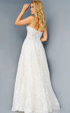 JVN by Jovani Prom Dress JVN08417 Ivory Embellished Sweetheart Neckline Prom Dress