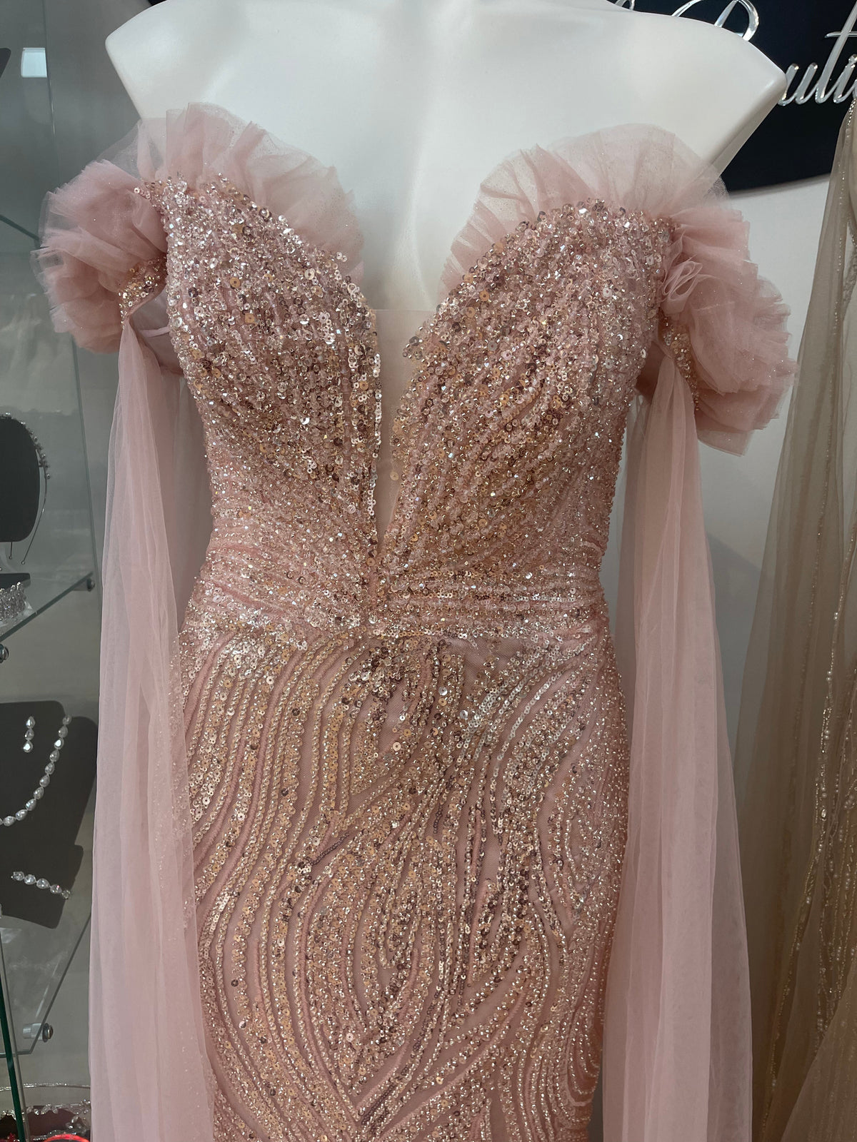 NoraCoutureNY Couture Dress The Lily Gown custom made by NoraCoutureNY