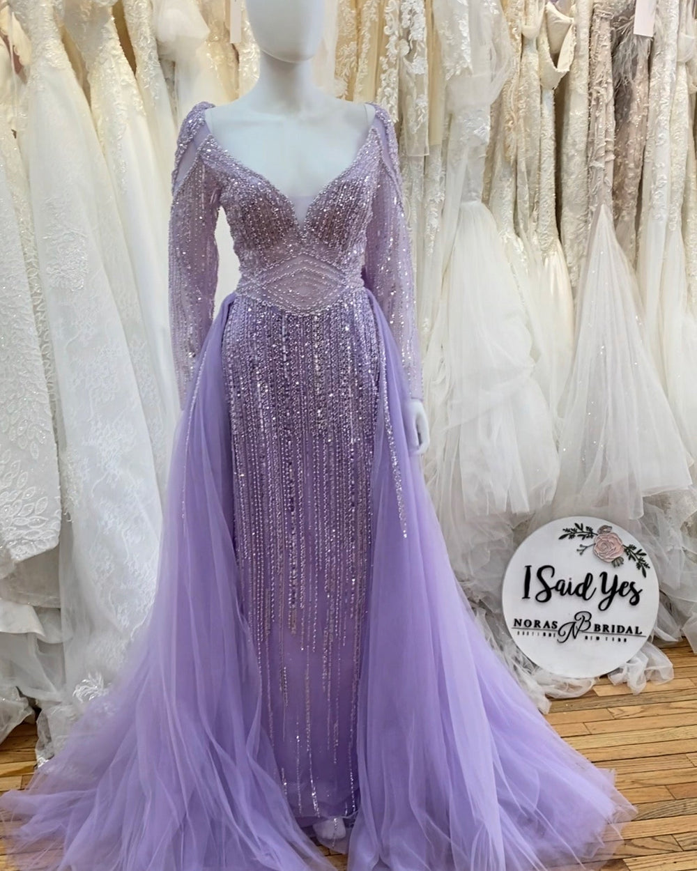 NoraCoutureNY evening dress The Violeta Gown custom made by NoraCoutureNY