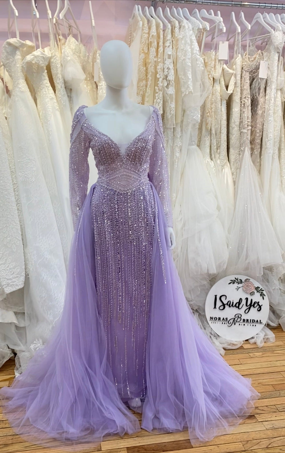 NoraCoutureNY evening dress The Violeta Gown custom made by NoraCoutureNY