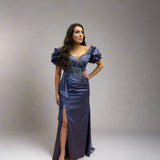 NoraCoutureNY Evening gown Kristina 2022 Couture  embellished gown