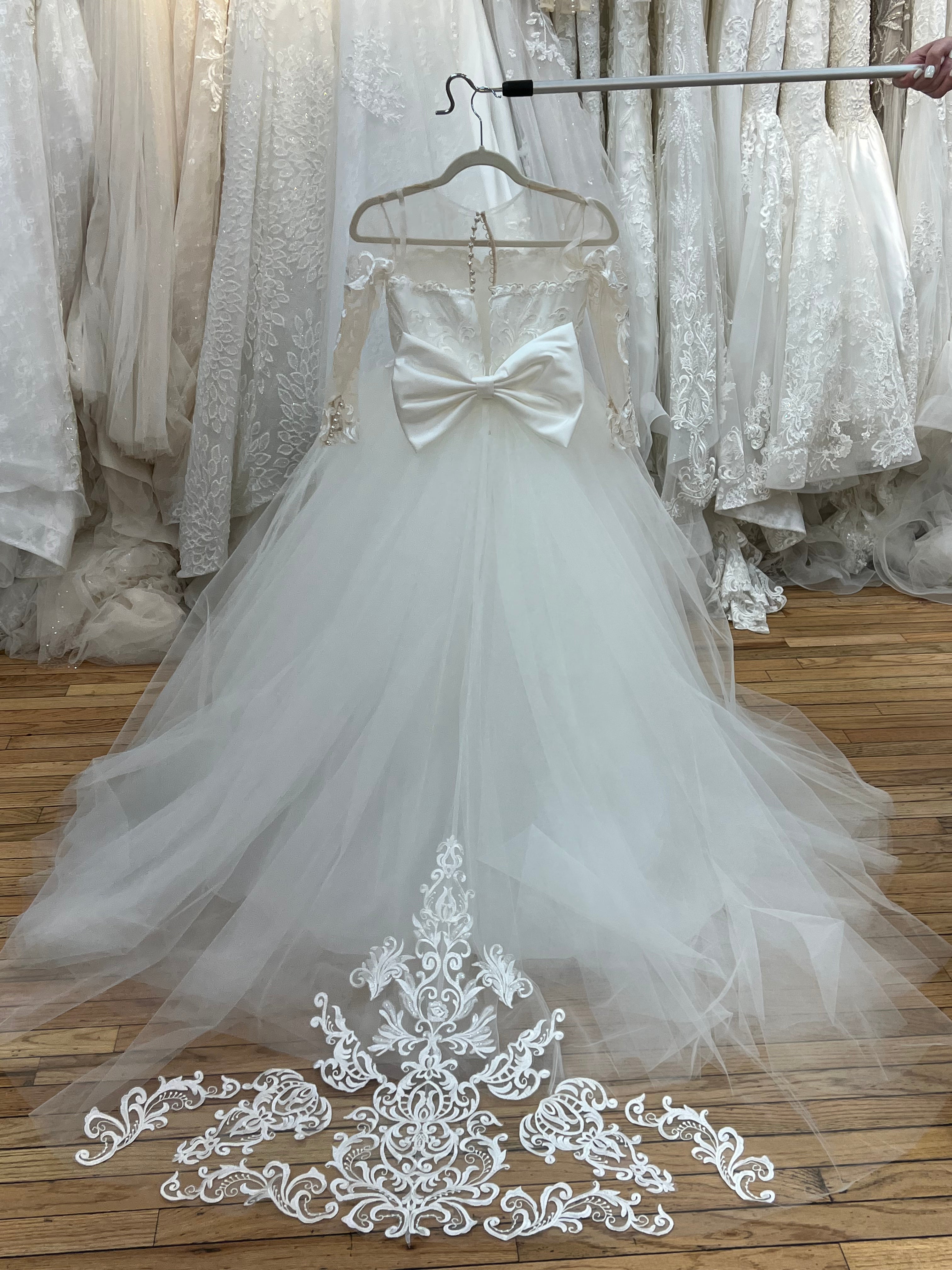 NoraCoutureNY The Chloe Flower Girl Princess Dress