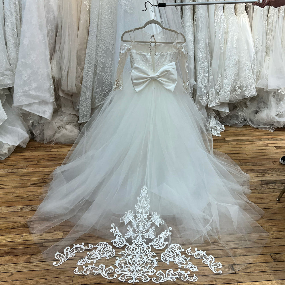 NoraCoutureNY The Chloe Flower Girl Princess Dress