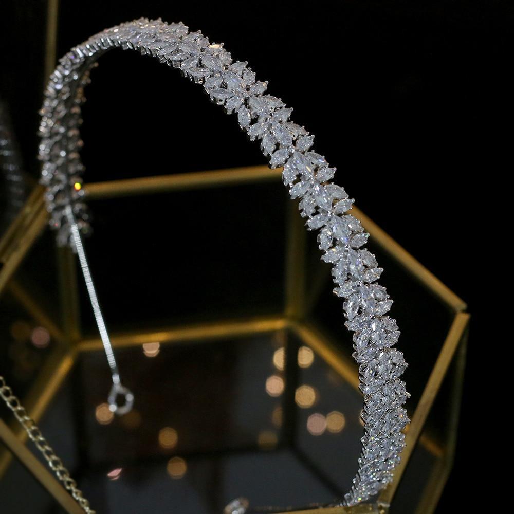 Classic Bridal Headband - NorasBridalBoutiqueNY