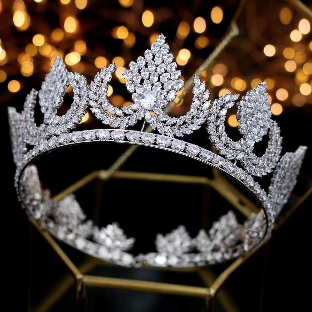 Madalena Bridal Crown - NorasBridalBoutiqueNY