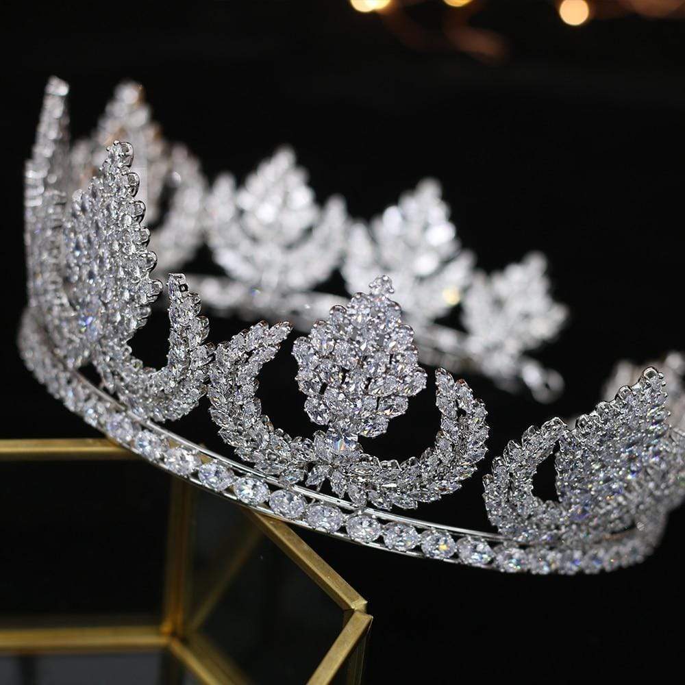 Madalena Bridal Crown - NorasBridalBoutiqueNY