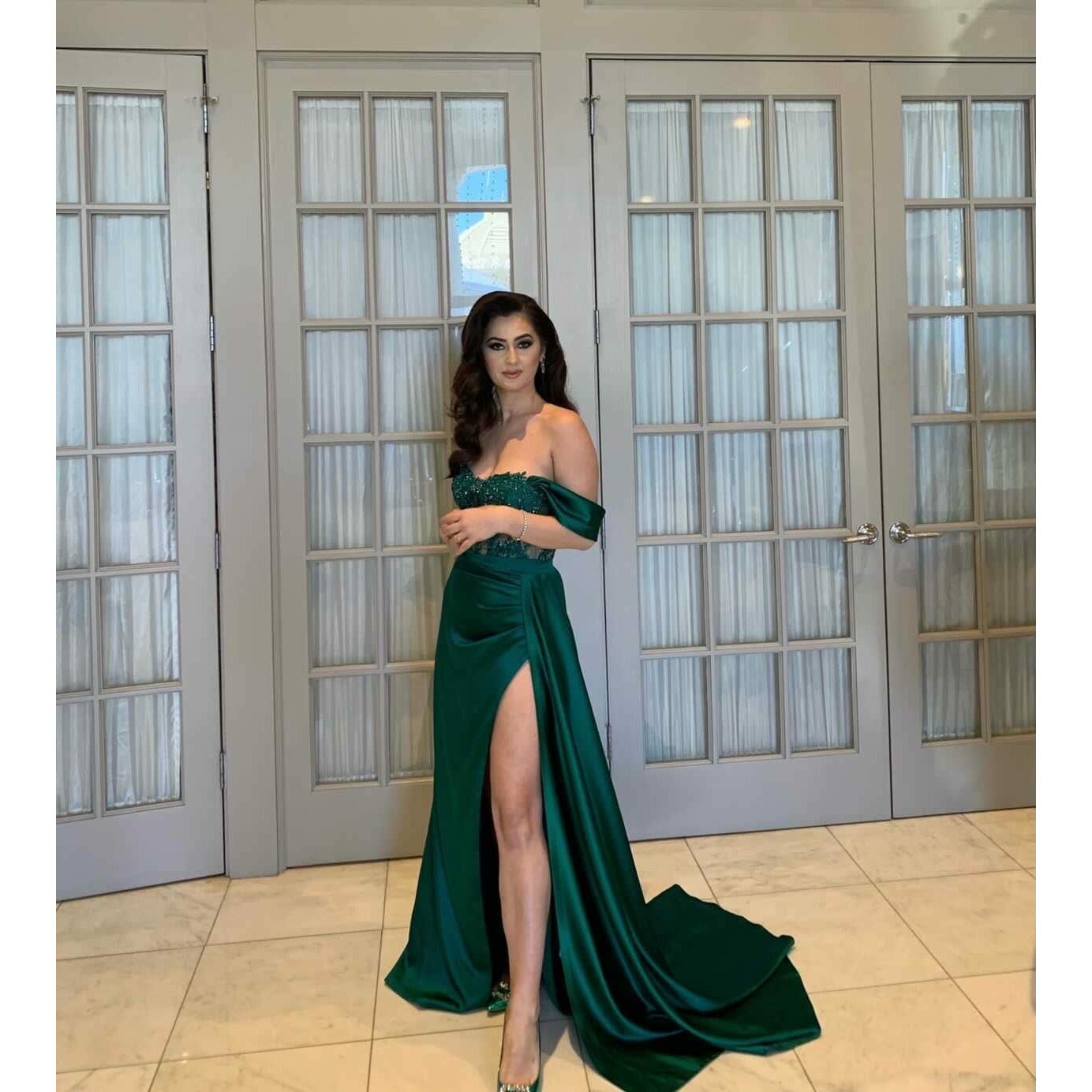 NorasBridalBoutiqueNY The Ally  Corset Embellished Fitted Gown