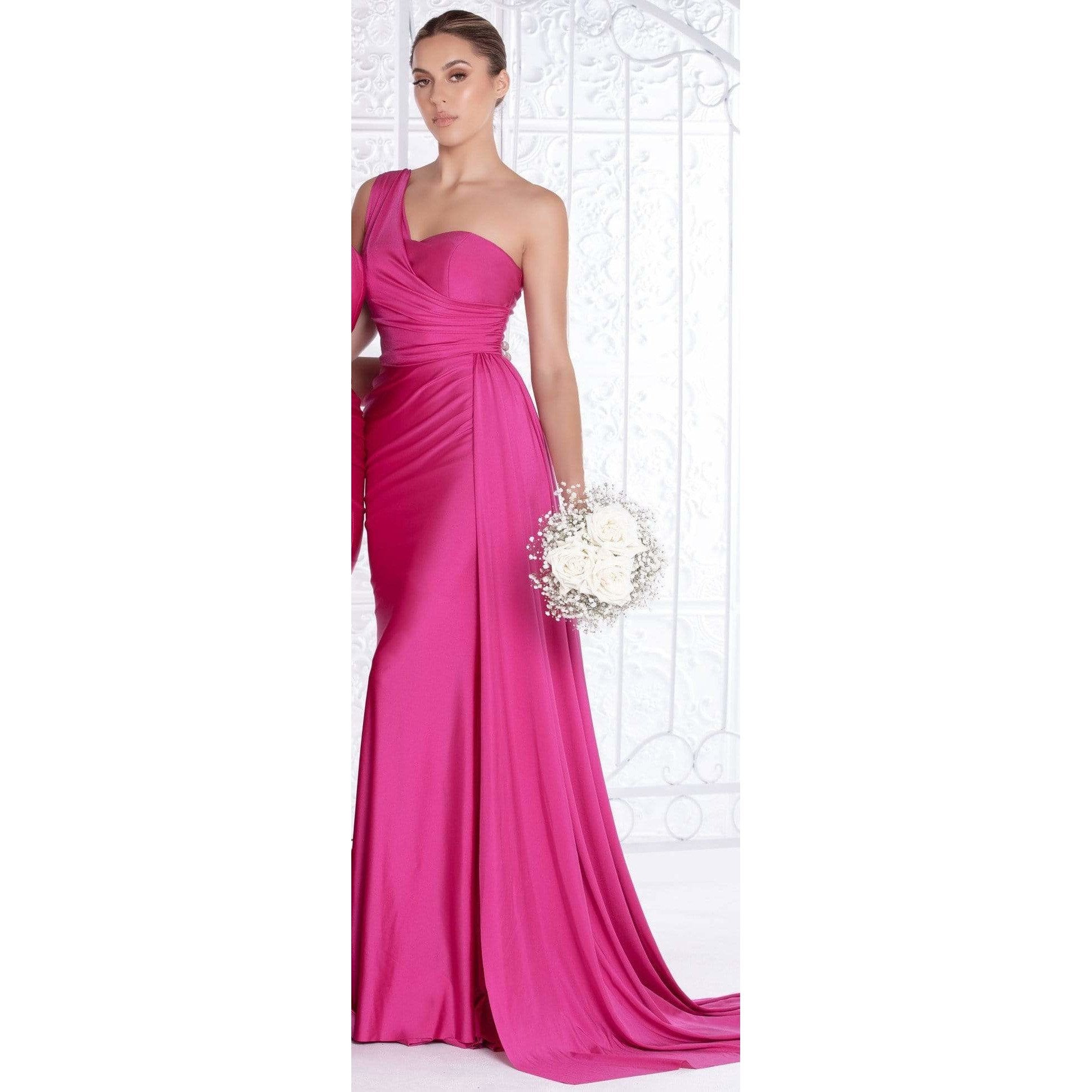 Portia and Scarlett Dress 0 / Fuchsia PS6321 Portia and Scarlett Bridesmaid Dress