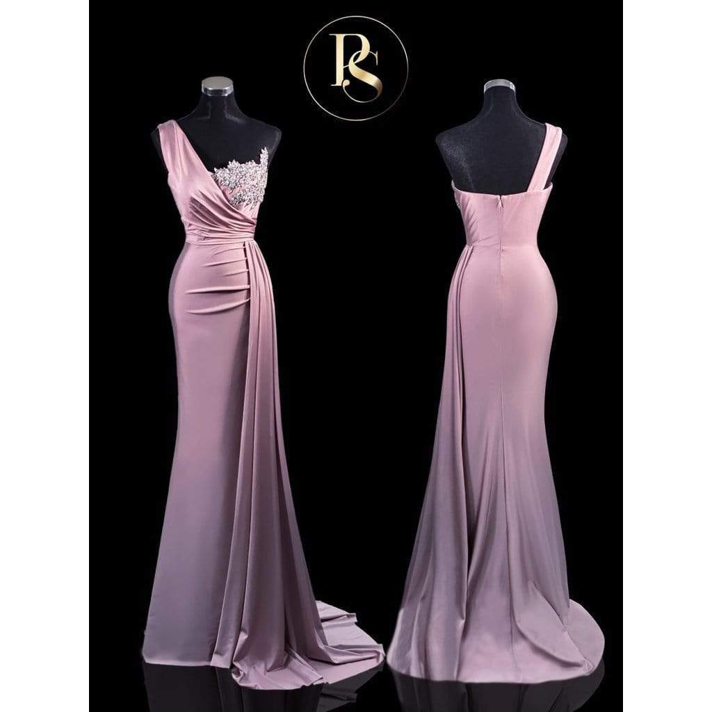 Portia and Scarlett Evening Dress Portia and Scarlett PS21219 Evening Dress Mauve