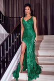 Portia and Scarlett prom gown Portia and  Scarlett PS21228 Stunning high slit fitted dress