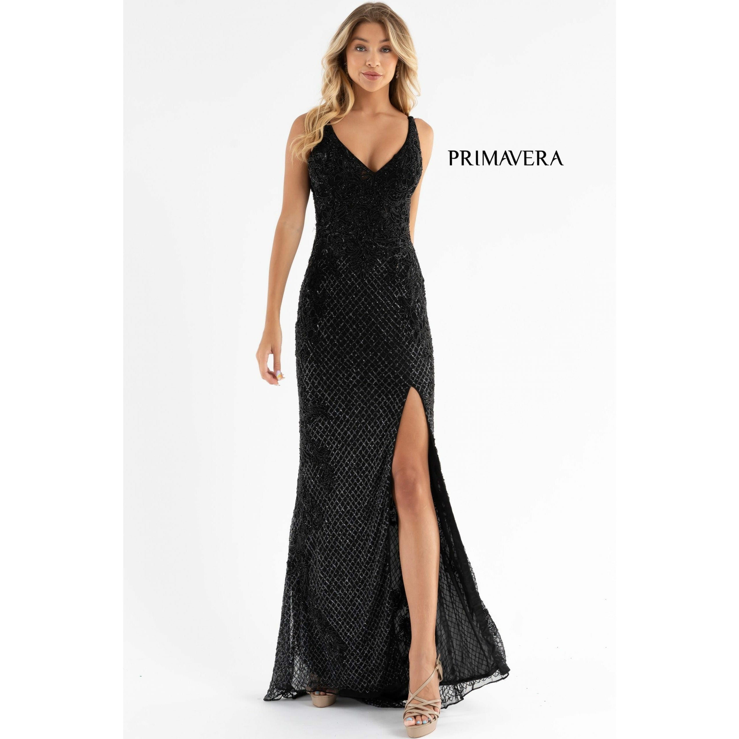 Primavera Couture Prom Dress Primavera Couture Prom Long Dress 3750