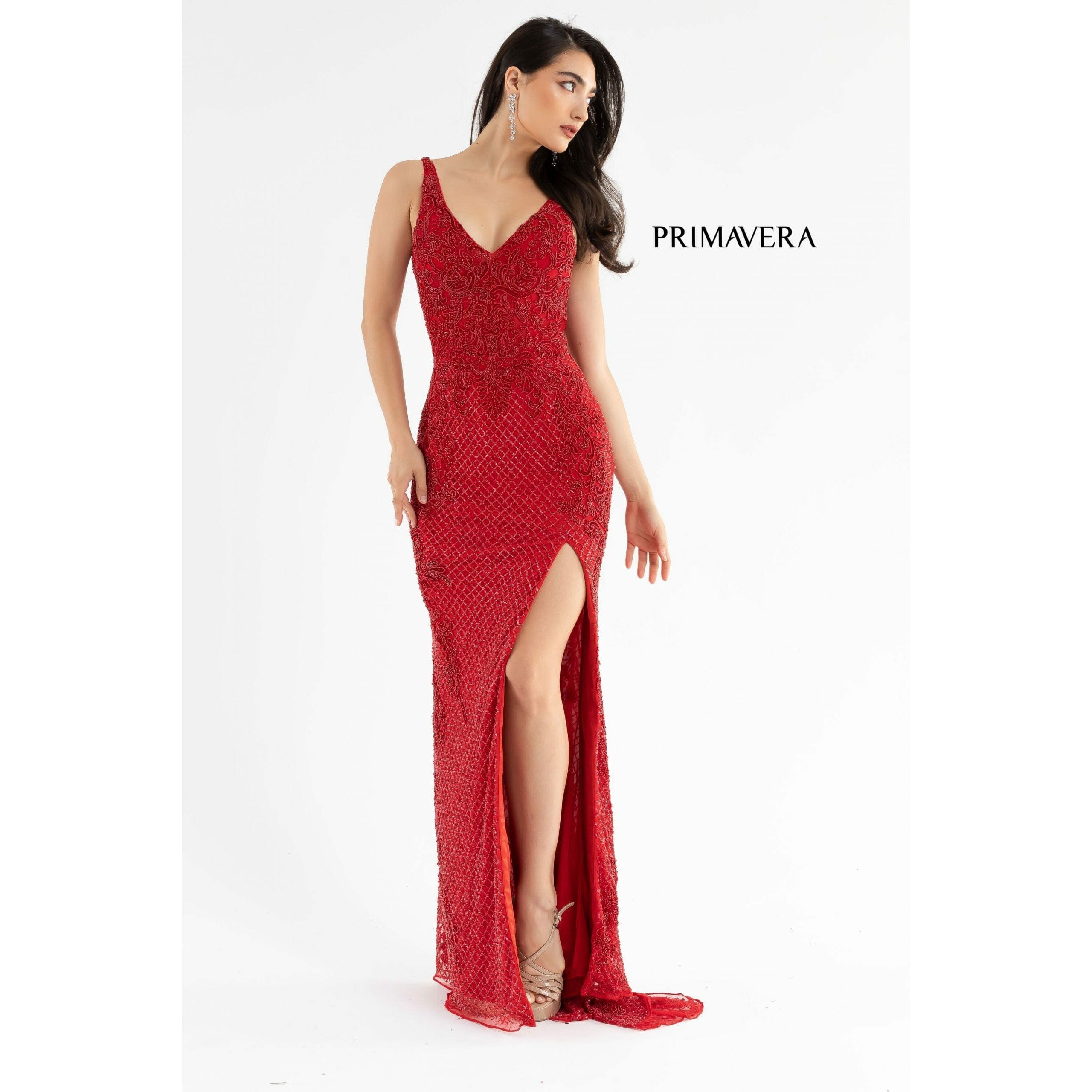 Primavera Couture Prom Dress Primavera Couture Prom Long Dress 3750